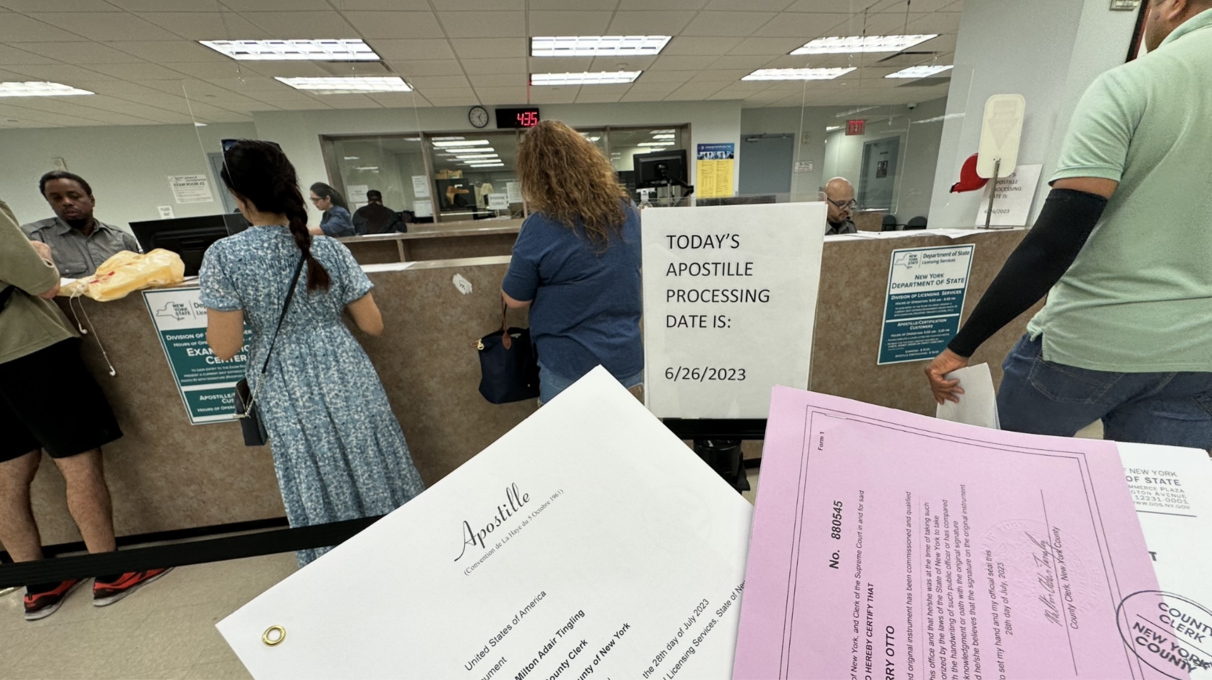 Notarized Documents
